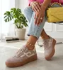 Beżowe Sneakersy Ze Skóry Naturalnej Cambell